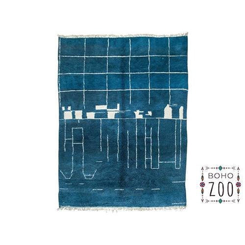 Handmade 8x10 rug- Moroccan Rug- berber rug-Berber Rug - Custom rug- rugs for living room, area rug- beni ourain rug- rugs