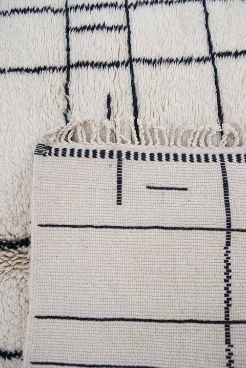 Handmade 8x10 rug- Moroccan Rug- berber rug-Berber Rug - Custom rug- rugs for living room, area rug- beni ourain rug- rugs