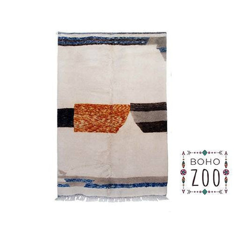 Handmade 8x10 rug- Moroccan Rug- berber rug-Berber Rug - Custom rug- rugs for living room, area rug- beni ourain rug- rugs