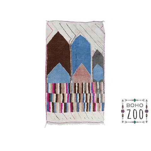 Handmade 8x10 rug- Moroccan Rug- berber rug-Berber Rug - Custom rug- rugs for living room, area rug- beni ourain rug- rugs