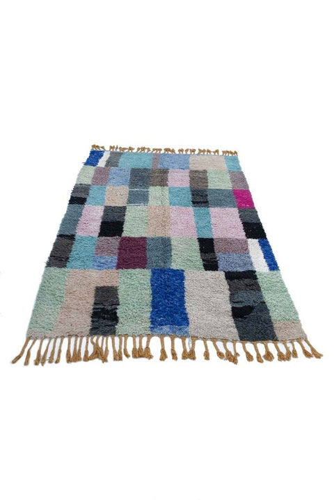Handmade 8x10 rug- Moroccan Rug- berber rug-Berber Rug - Custom rug- rugs for living room, area rug- beni ourain rug- rugs
