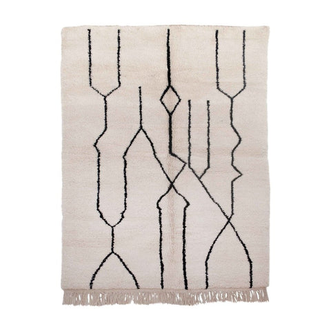 Handmade 8x10 rug- Moroccan Rug- berber rug-Berber Rug - Custom rug- rugs for living room, area rug- beni ourain rug- rugs