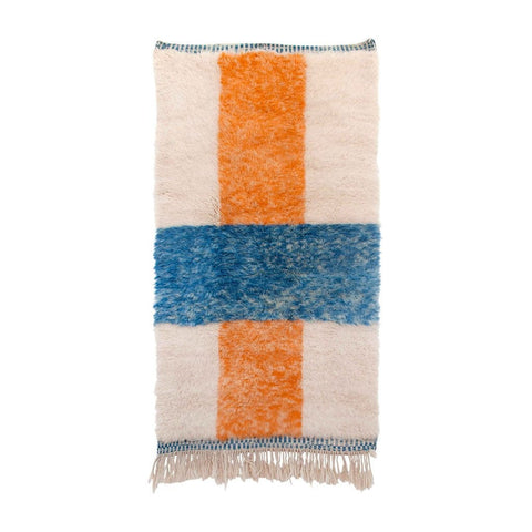 Beni ourain rug- Moroccan Rug- 8x10 rugs-Berber Rug - azilal rug- living room rug, area rug- handmade rug- rugs rugs