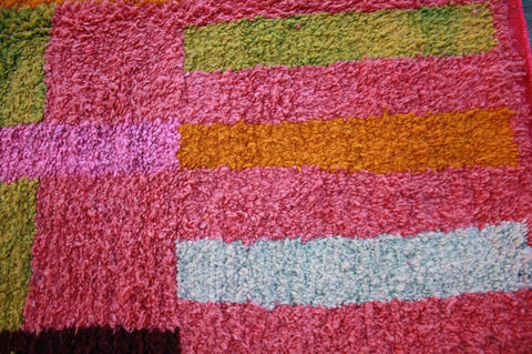 Beni ourain rug- Moroccan Rug- Custom size rug-Berber Rug - Custom rug- rugs for living room, Genuine lamb wool- Contemporary rug- All wool