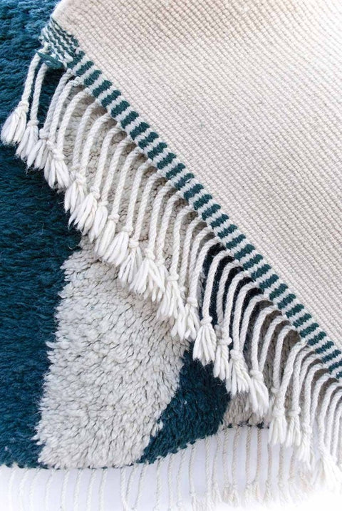 Beni ourain rug- Moroccan Rug- 8x10 rugs-Berber Rug - azilal rug- living room rug, area rug- handmade rug- rugs rugs