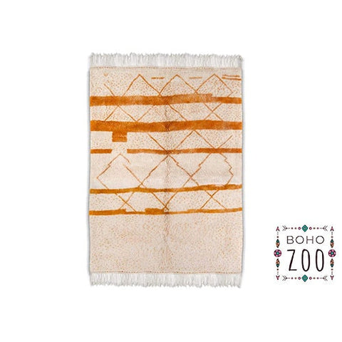 Beni ourain rug- Moroccan Rug- 8x10 rugs-Berber Rug - azilal rug- living room rug, area rug- handmade rug- rugs rugs