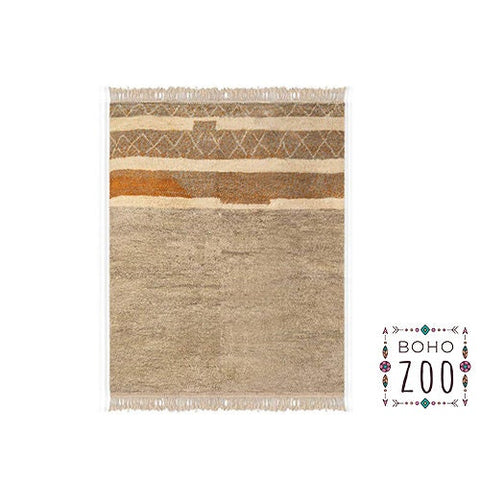 Beni ourain rug- Moroccan Rug- 8x10 rugs-Berber Rug - azilal rug- living room rug, area rug- handmade rug- rugs rugs