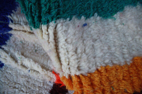 Beni ourain rug- Moroccan Rug- Custom size rug-Berber Rug - Custom rug- rugs for living room, Genuine lamb wool- Contemporary rug- All wool