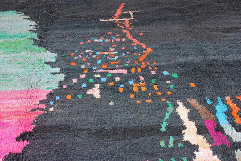 Beni ourain rug- Moroccan Rug- Custom size rug-Berber Rug - Custom rug- rugs for living room, Genuine lamb wool- Contemporary rug- All wool