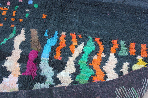 Beni ourain rug- Moroccan Rug- Custom size rug-Berber Rug - Custom rug- rugs for living room, Genuine lamb wool- Contemporary rug- All wool