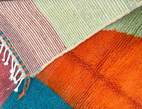 Beni ourain rug- Moroccan Rug- Custom size rug-Berber Rug - Custom rug- rugs for living room, Genuine lamb wool- Contemporary rug- All wool