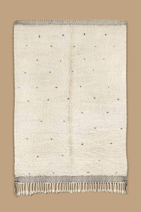 Beni ourain rug- Moroccan Rug- 8x10 rugs-Berber Rug - azilal rug- living room rug, area rug- handmade rug- rugs rugs