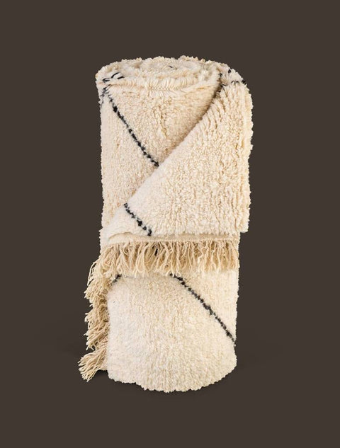 Beni ourain rug- Moroccan Rug- 8x10 rugs-Berber Rug - azilal rug- living room rug, area rug- handmade rug- rugs rugs