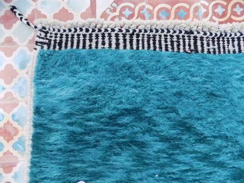 Beni ourain rug- Moroccan Rug- Custom size rug-Berber Rug - Custom rug- rugs for living room, Genuine lamb wool- Contemporary rug- All wool