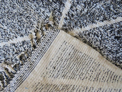 Beni ourain rug- Moroccan Rug- Custom size rug-Berber Rug - Custom rug- rugs for living room, Genuine lamb wool- Contemporary rug- All wool