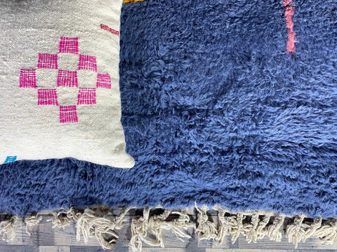 Beni ourain rug- Moroccan Rug- Custom size rug-Berber Rug - Custom rug- rugs for living room, Genuine lamb wool- Contemporary rug- All wool