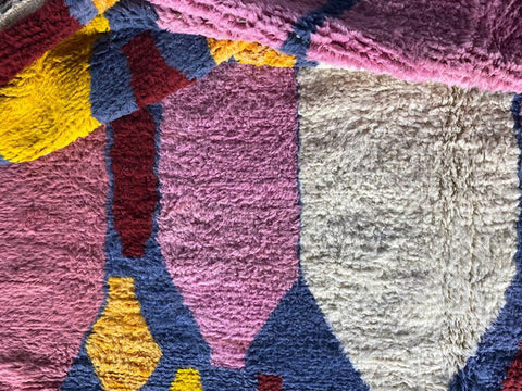 Beni ourain rug- Moroccan Rug- Custom size rug-Berber Rug - Custom rug- rugs for living room, Genuine lamb wool- Contemporary rug- All wool