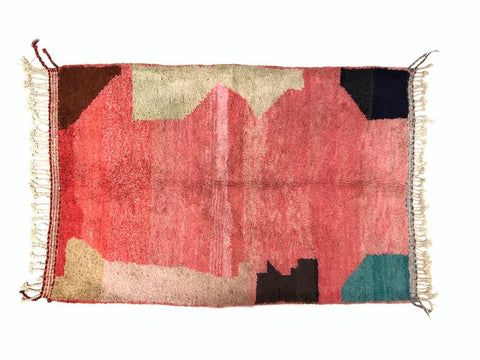 Beni ourain rug- Moroccan Rug- Custom size rug-Berber Rug - Custom rug- rugs for living room, Genuine lamb wool- Contemporary rug- All wool