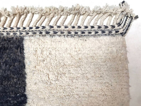 Beni ourain rug- Moroccan Rug- Custom size rug-Berber Rug - Custom rug- rugs for living room, Genuine lamb wool- Contemporary rug- All wool