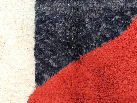 Beni ourain rug- Moroccan Rug- Custom size rug-Berber Rug - Custom rug- rugs for living room, Genuine lamb wool- Contemporary rug- All wool