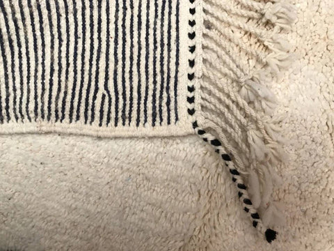 Beni ourain rug- Moroccan Rug- Custom size rug-Berber Rug - Custom rug- rugs for living room, Genuine lamb wool- Contemporary rug- All wool