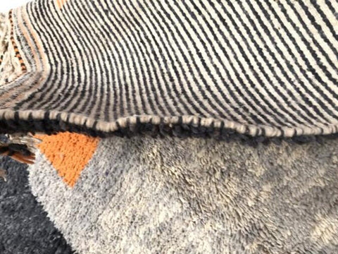 Beni ourain rug- Moroccan Rug- Custom size rug-Berber Rug - Custom rug- rugs for living room, Genuine lamb wool- Contemporary rug- All wool