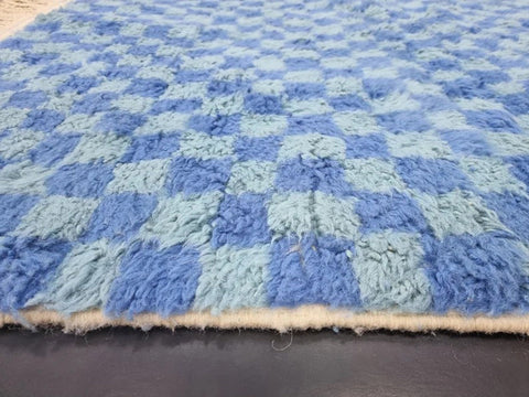 Beni ourain rug- Moroccan Rug- Custom size rug-Berber Rug - Custom rug- rugs for living room, Genuine lamb wool- Contemporary rug- All wool