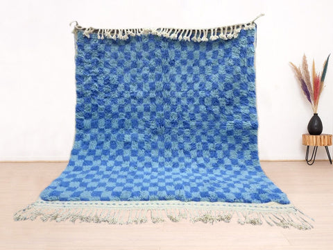 Beni ourain rug- Moroccan Rug- Custom size rug-Berber Rug - Custom rug- rugs for living room, Genuine lamb wool- Contemporary rug- All wool