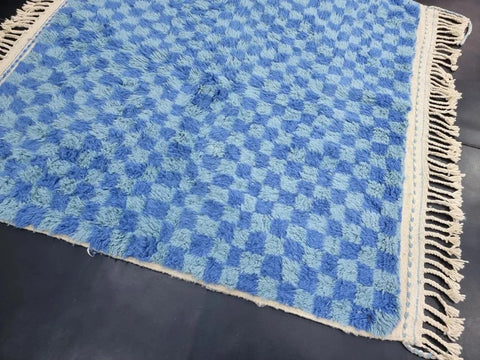 Beni ourain rug- Moroccan Rug- Custom size rug-Berber Rug - Custom rug- rugs for living room, Genuine lamb wool- Contemporary rug- All wool