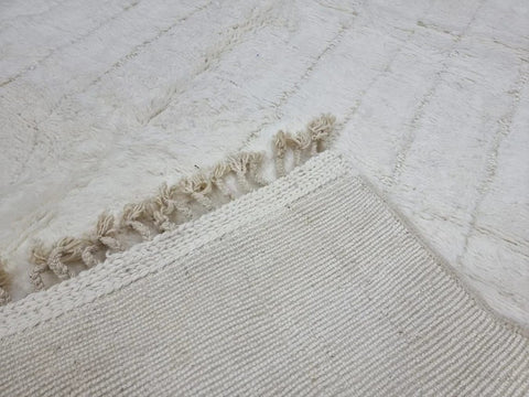 Beni ourain rug- Moroccan Rug- Custom size rug-Berber Rug - Custom rug- rugs for living room, Genuine lamb wool- Contemporary rug- All wool