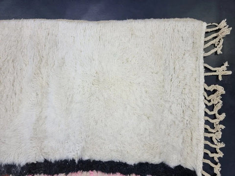 Beni ourain rug- Moroccan Rug- Custom size rug-Berber Rug - Custom rug- rugs for living room, Genuine lamb wool- Contemporary rug- All wool