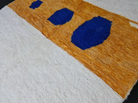 Beni ourain rug- Moroccan Rug- Custom size rug-Berber Rug - Custom rug- rugs for living room, Genuine lamb wool- Contemporary rug- All wool