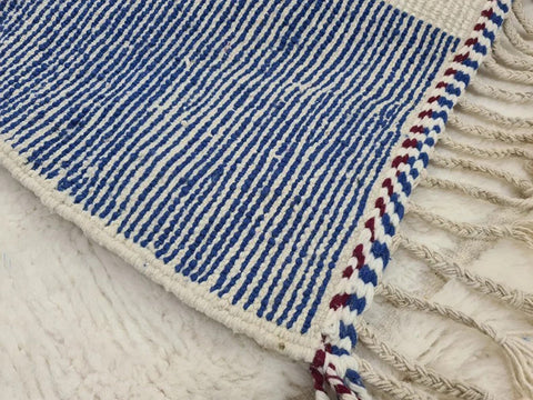 Beni ourain rug- Moroccan Rug- Custom size rug-Berber Rug - Custom rug- rugs for living room, Genuine lamb wool- Contemporary rug- All wool