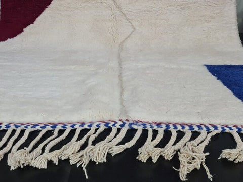 Beni ourain rug- Moroccan Rug- Custom size rug-Berber Rug - Custom rug- rugs for living room, Genuine lamb wool- Contemporary rug- All wool