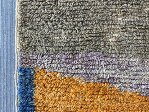 Beni ourain rug- Moroccan Rug- Custom size rug-Berber Rug - Custom rug- rugs for living room, Genuine lamb wool- Contemporary rug- All wool
