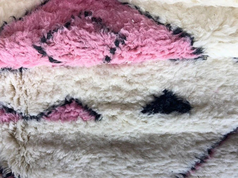 Beni ourain rug- Moroccan Rug- Custom size rug-Berber Rug - Custom rug- rugs for living room, Genuine lamb wool- Contemporary rug- All wool