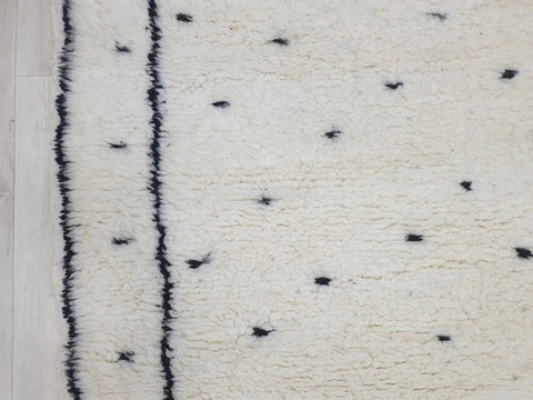 Beni ourain rug- Moroccan Rug- Custom size rug-Berber Rug - Custom rug- rugs for living room, Genuine lamb wool- Contemporary rug- All wool
