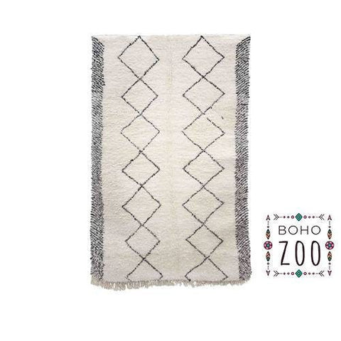 Handmade 8x10 rug- Moroccan Rug- berber rug-Berber Rug - Custom rug- rugs for living room, area rug- beni ourain rug- rugs