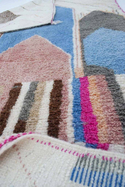 Handmade 8x10 rug- Moroccan Rug- berber rug-Berber Rug - Custom rug- rugs for living room, area rug- beni ourain rug- rugs