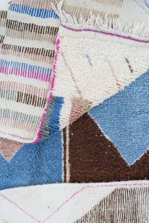 Handmade 8x10 rug- Moroccan Rug- berber rug-Berber Rug - Custom rug- rugs for living room, area rug- beni ourain rug- rugs