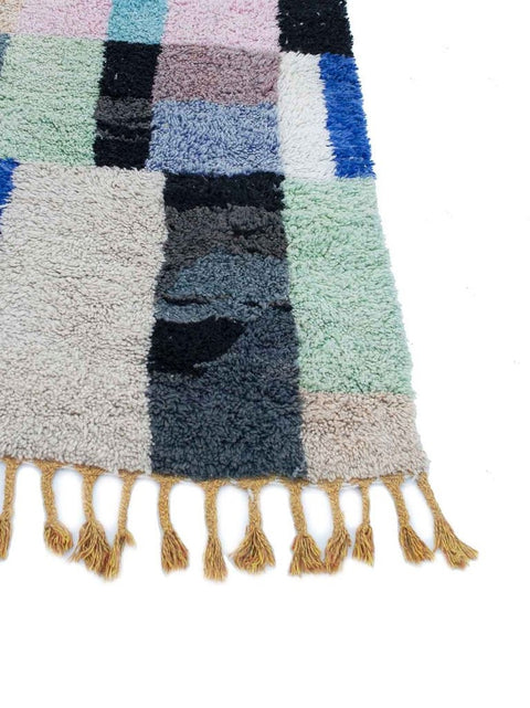 Handmade 8x10 rug- Moroccan Rug- berber rug-Berber Rug - Custom rug- rugs for living room, area rug- beni ourain rug- rugs