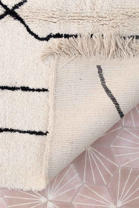 Handmade 8x10 rug- Moroccan Rug- berber rug-Berber Rug - Custom rug- rugs for living room, area rug- beni ourain rug- rugs