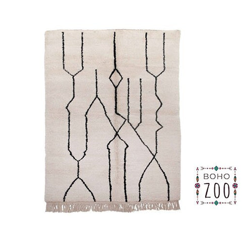 Handmade 8x10 rug- Moroccan Rug- berber rug-Berber Rug - Custom rug- rugs for living room, area rug- beni ourain rug- rugs