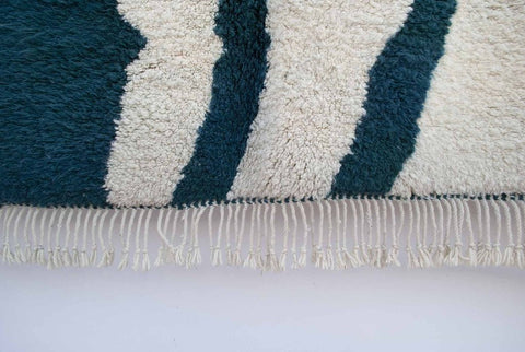Beni ourain rug- Moroccan Rug- 8x10 rugs-Berber Rug - azilal rug- living room rug, area rug- handmade rug- rugs rugs