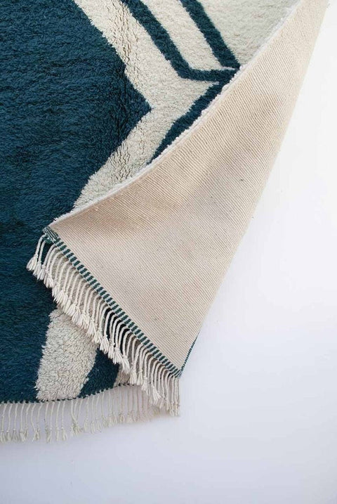 Beni ourain rug- Moroccan Rug- 8x10 rugs-Berber Rug - azilal rug- living room rug, area rug- handmade rug- rugs rugs