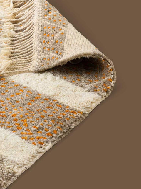 Beni ourain rug- Moroccan Rug- 8x10 rugs-Berber Rug - azilal rug- living room rug, area rug- handmade rug- rugs rugs