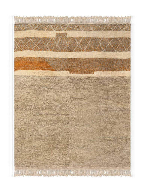 Beni ourain rug- Moroccan Rug- 8x10 rugs-Berber Rug - azilal rug- living room rug, area rug- handmade rug- rugs rugs
