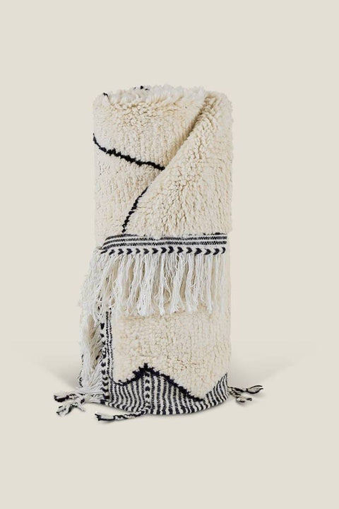 Beni ourain rug- Moroccan Rug- 8x10 rugs-Berber Rug - azilal rug- living room rug, area rug- handmade rug- rugs rugs