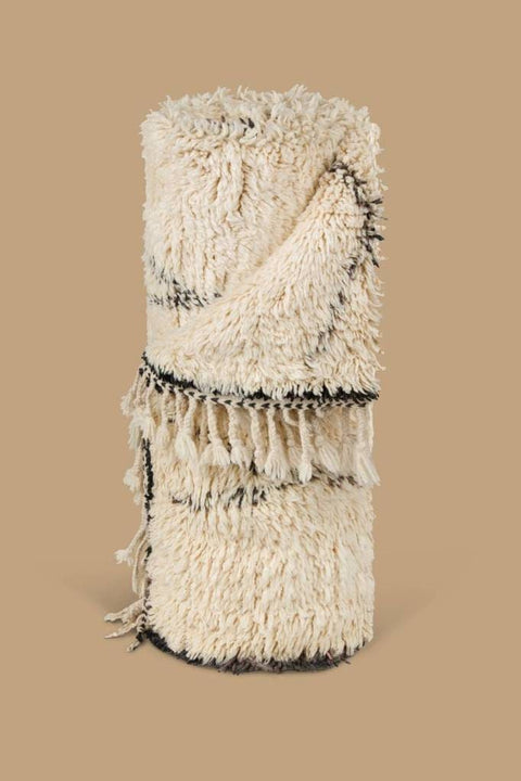 Beni ourain rug- Moroccan Rug- 8x10 rugs-Berber Rug - azilal rug- living room rug, area rug- handmade rug- rugs rugs