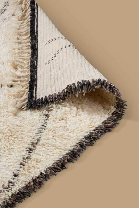 Beni ourain rug- Moroccan Rug- 8x10 rugs-Berber Rug - azilal rug- living room rug, area rug- handmade rug- rugs rugs